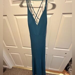 Windsor Teal Prom Dress